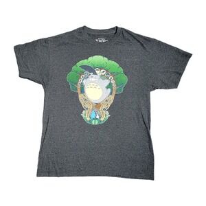 My Neighbor Totoro Ghibli Anime T Shirt Size L Grey